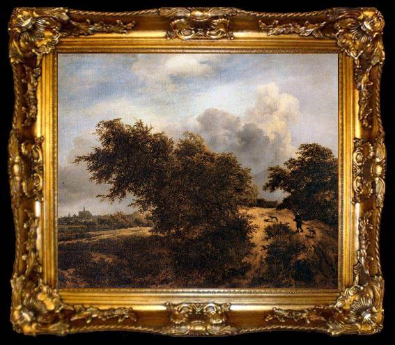 framed  RUISDAEL, Jacob Isaackszon van The Thicket, ta009-2